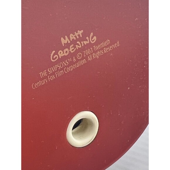 SIMPSONS Bradford Christmas Tree Ornament Illuminated "Homer Goes Nuclear" Bart - Picture 6 of 8